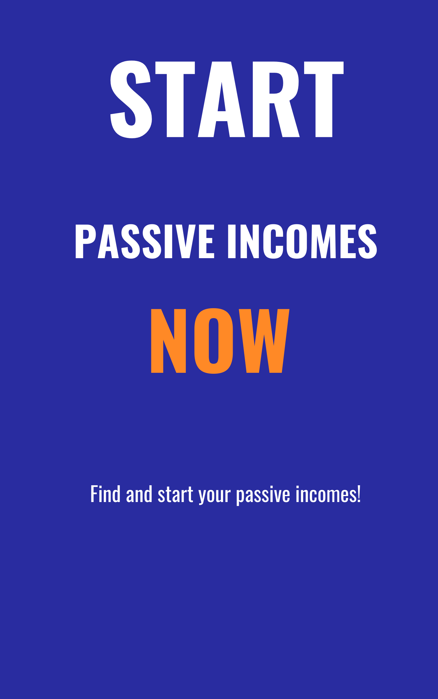 Passive Income Ideas in this year ?